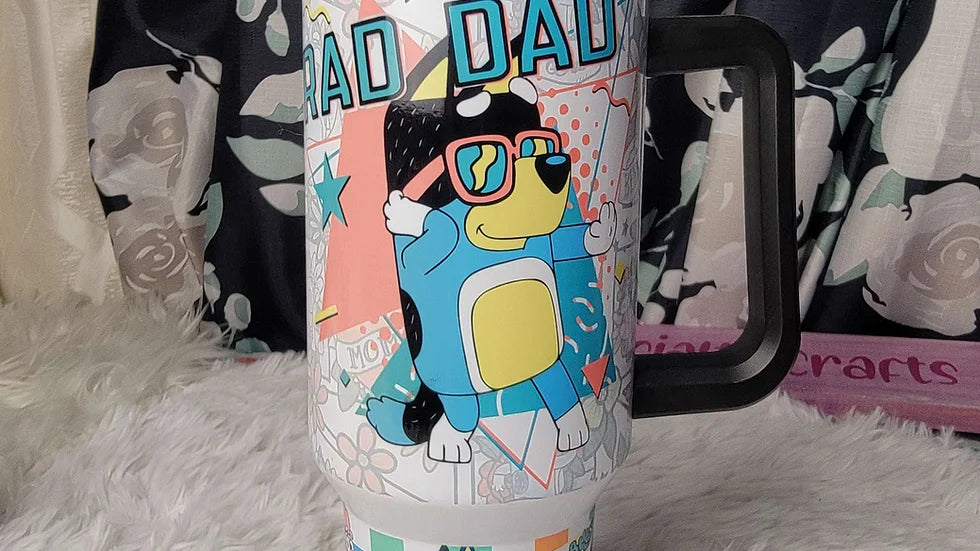 Rad Dad 40oz tumbler image 0