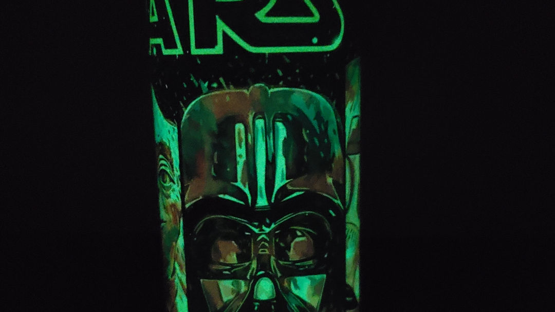 Star wars 20oz tumbler. Glow in the dark optional image 5