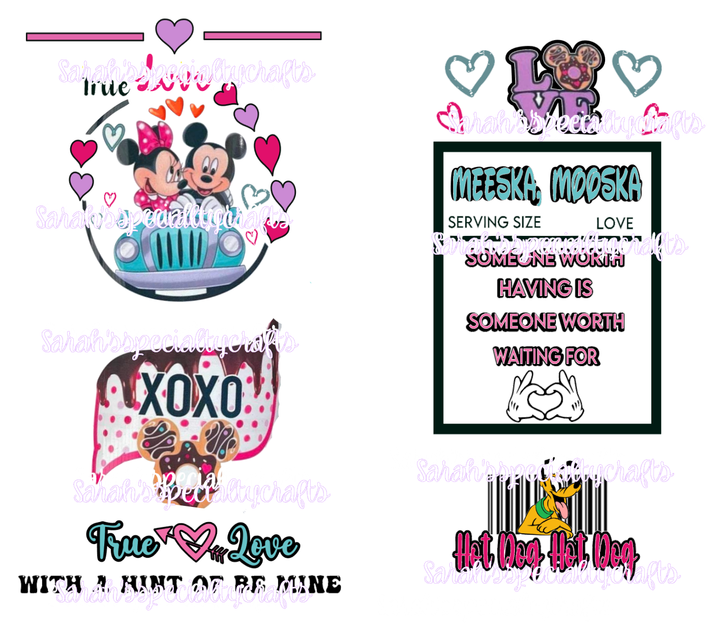 Mickey Mouse Tumbler Design