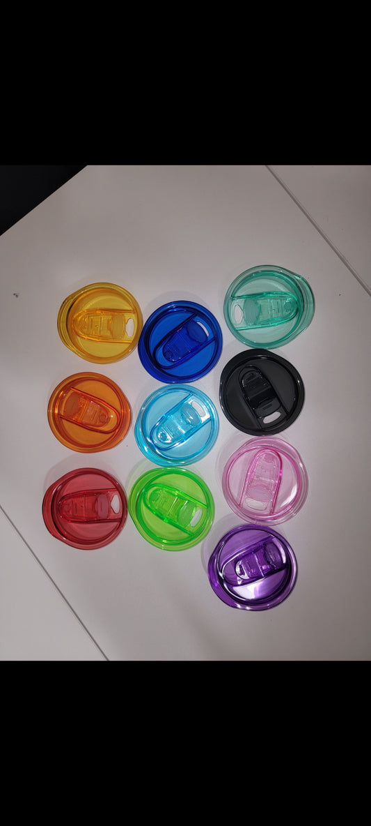 Colorful lid for 20oz glossy and 25oz glass