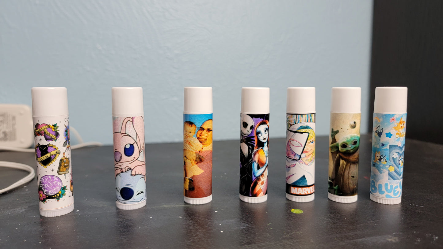 Custom chapstick