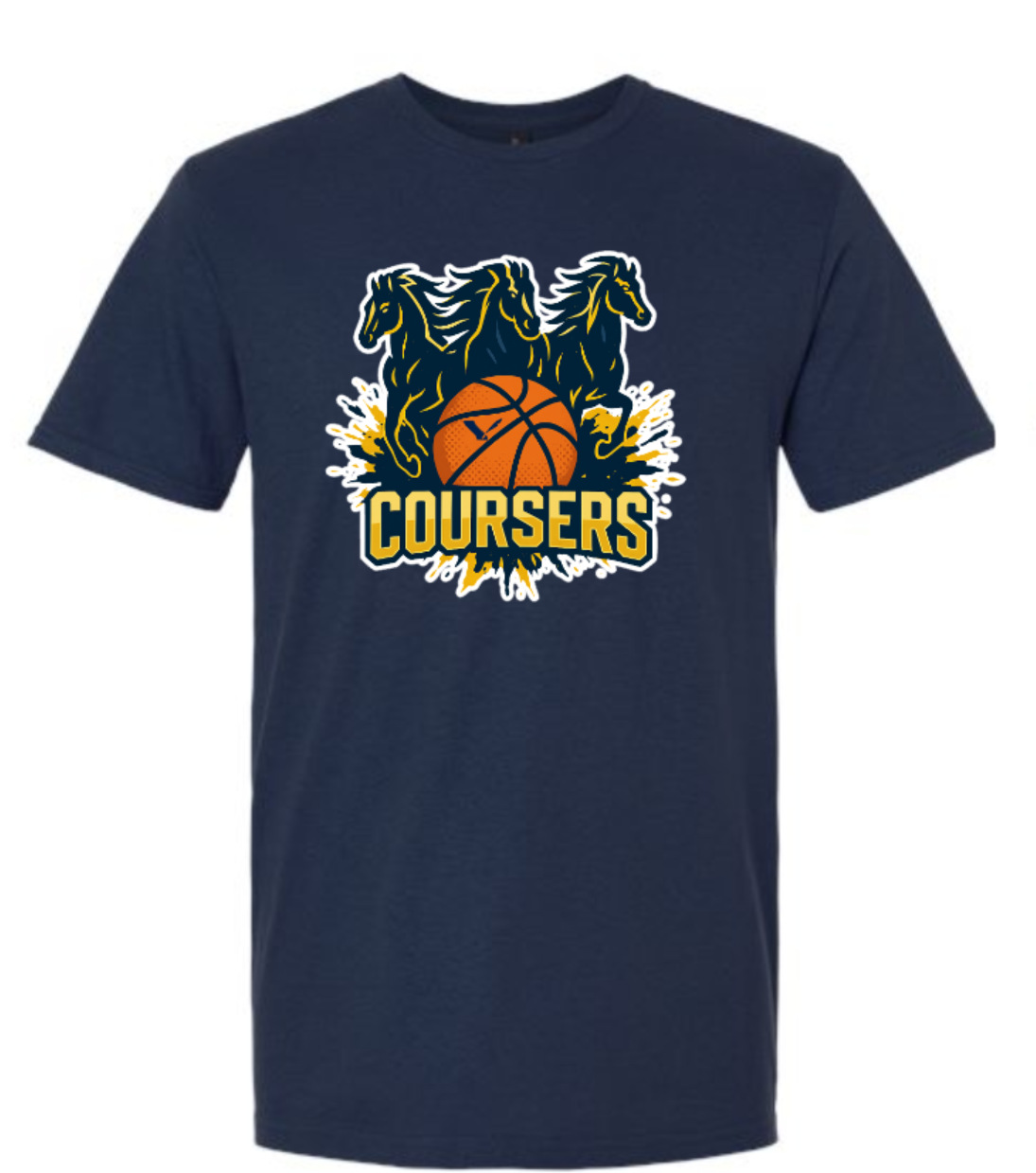 Vanguard Coursers Basketball tee <SELECT PICKUP ONLY> COACH WILL BRING THEM TO PRACTICE