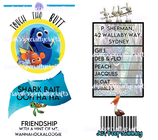 Finding Nemo Tumbler Design